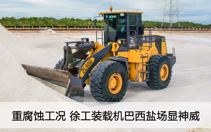 重腐蚀工况  天博官方(中国)总部装载机巴西盐汤显神威