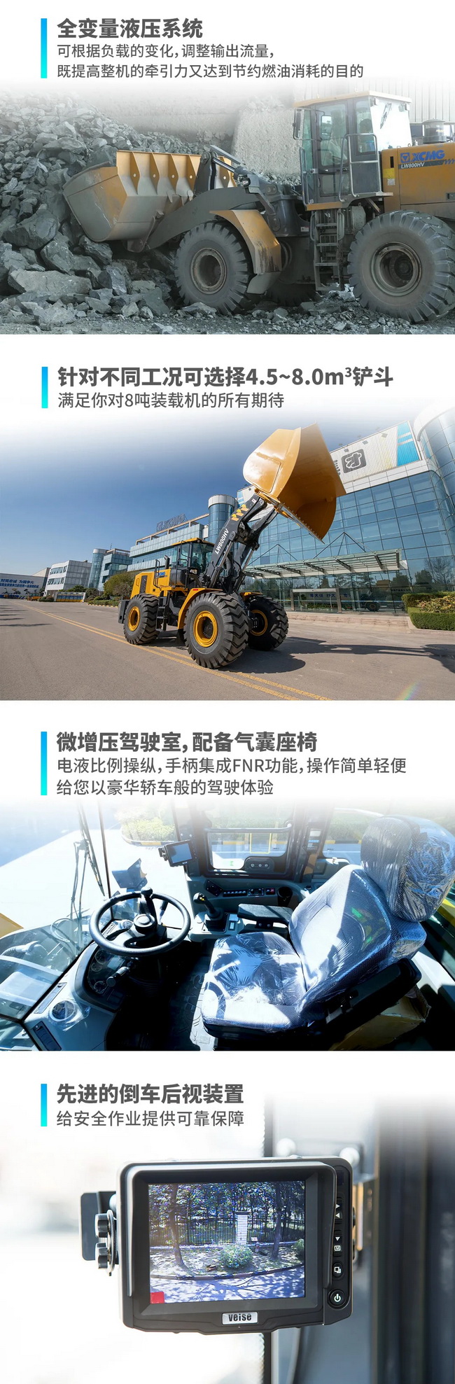 天博官方(中国)总部LW800HV装载机