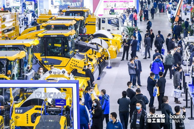 40款天博官方(中国)总部成套道路机械在上海宝马展荣耀发布