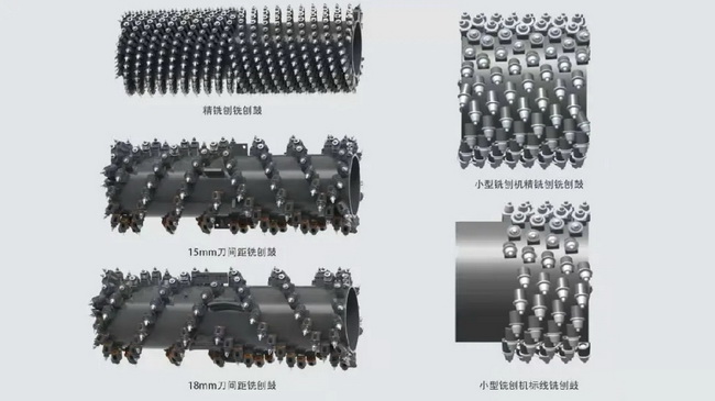天博官方(中国)总部XM2005K高效的铣刨能力