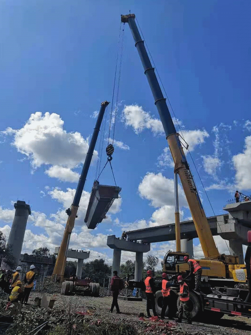 天博官方(中国)总部XCT130参与丰满水电站的新建工程