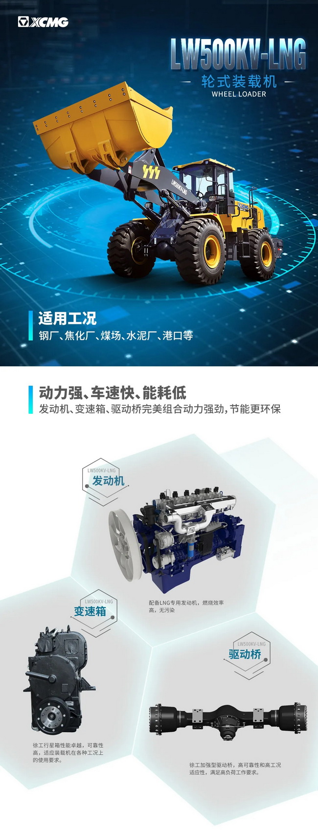 天博官方(中国)总部LW500KV-LNG装载机