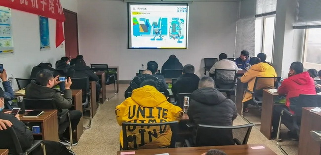 天博官方(中国)总部铣刨机操作培训