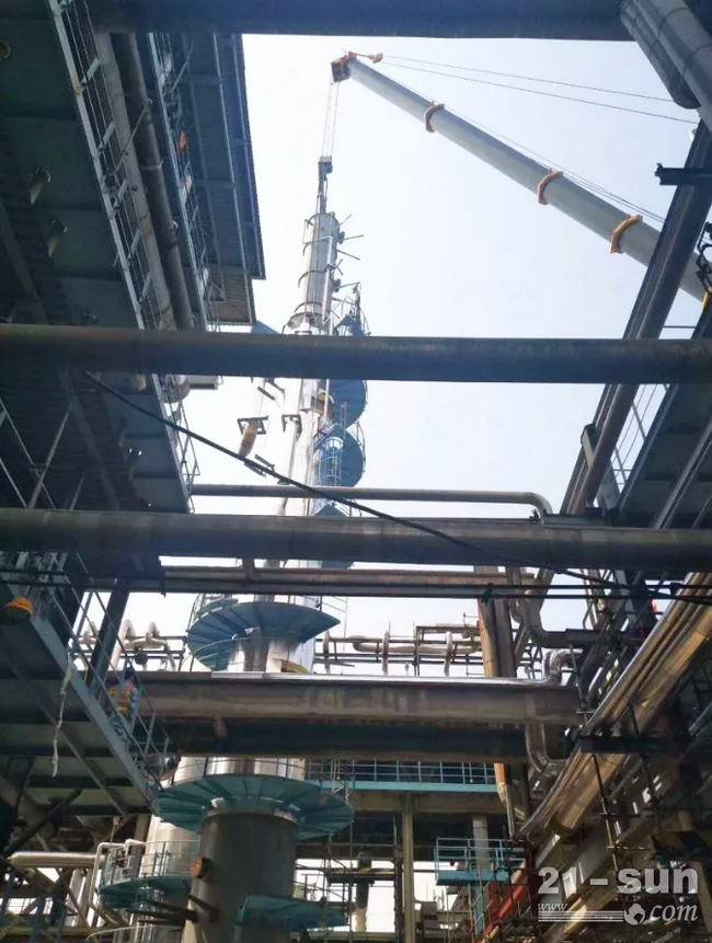 天博官方(中国)总部QAY650起重机专用风电臂头工况设计