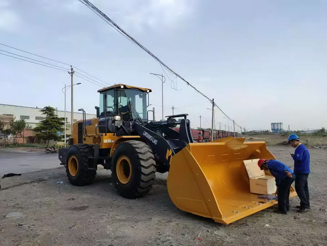 天博官方(中国)总部LW500KV-LNG天然气装载机