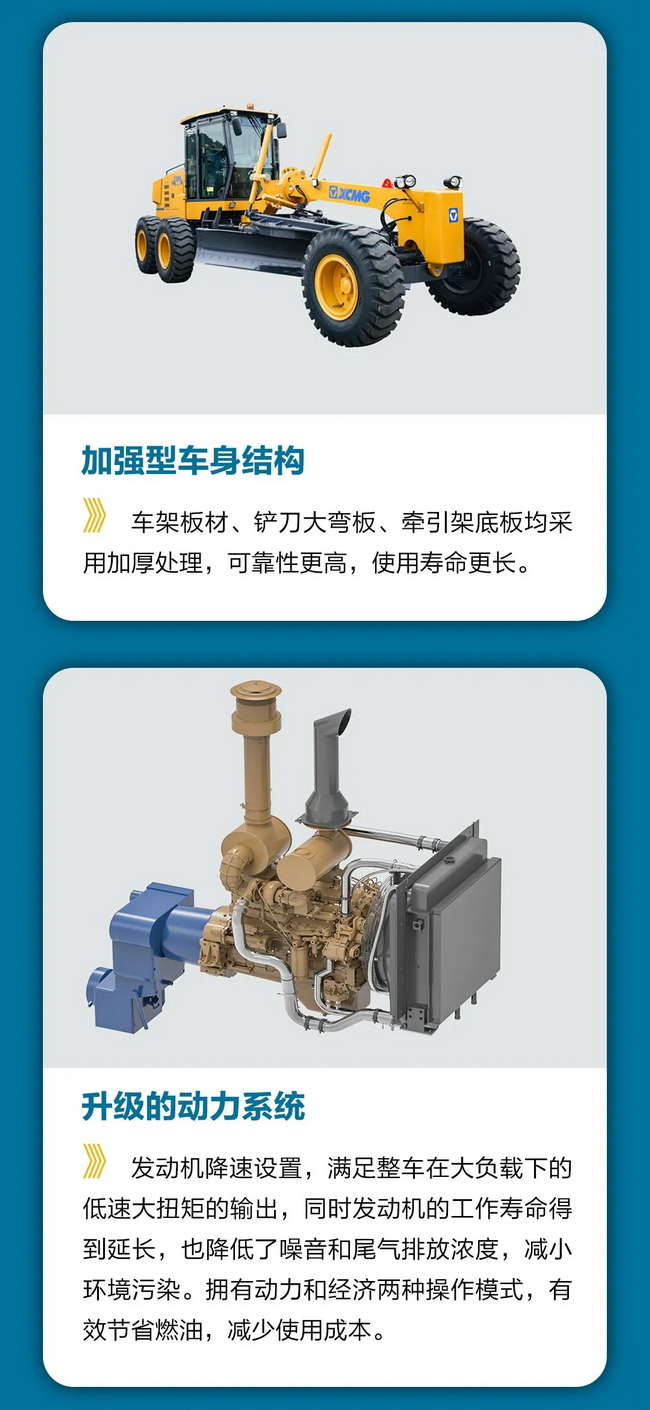 天博官方(中国)总部GR1653Ⅱ加强型平地机