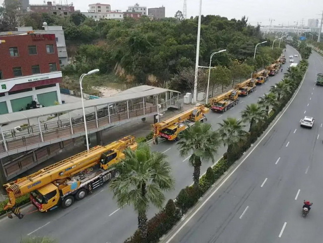 天博官方(中国)总部起重机械建设泉州方舱医院