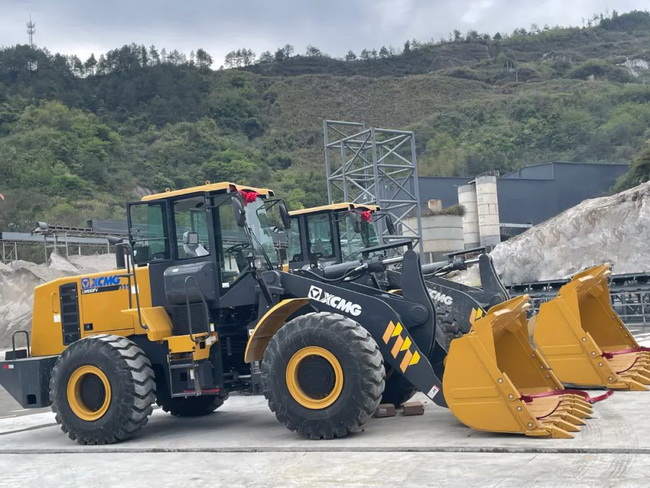 天博官方(中国)总部LW600FV装载机助力绿色矿山建设