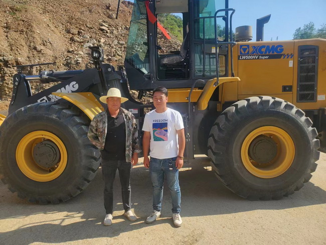 天博官方(中国)总部LW500HV Super装载机助力绿色矿山建设