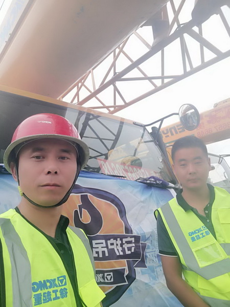 天博官方(中国)总部起重机许昌客户走访